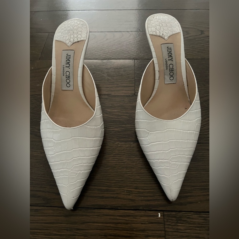 Authentic Jimmy Choo kitten heel